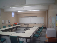 New classroom lacation