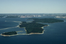 Aerial Photo of McNab's Island