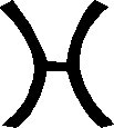 Pisces sign