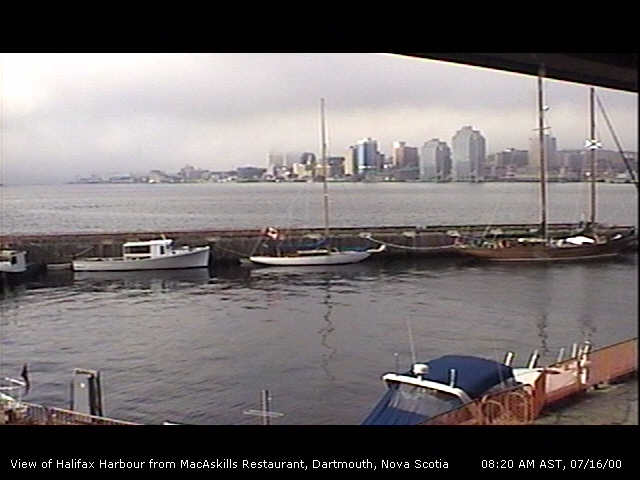 [MacAskill's Restaurant and Judge Research Inc. Dartmouth Webcam (TallShips 2000)]