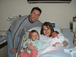 The whole
family
