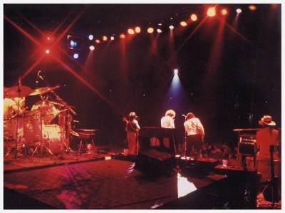 (Image: Matt [at the Hammond Organ] and the Band, as seen from
  Behind)