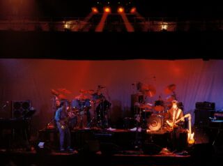 (Image: `Fast Forward' Band on Stage)