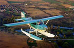 MURPHY AIRCRAFTS' GREEN ELITE C-FWSF ON FLOATS - PHOTO COURTSEY OF MAM