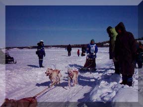 Sam Perrino at checkpoint 1