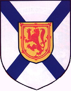 [Nova Scotia Shield of
Arms]